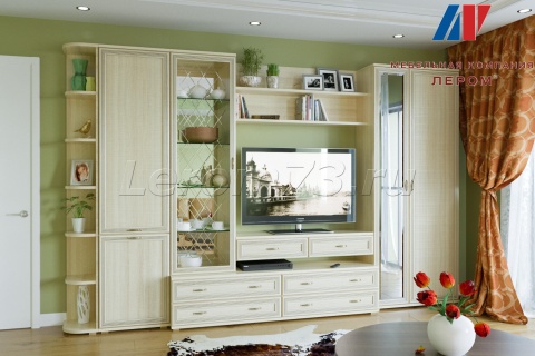 Гостиная-Стенка Карина-20 (В-2224 х Ш-3523 х Г-448 мм)