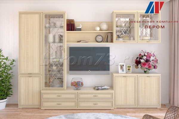 Гостиная-Стенка Карина-08 (В-2224 х Ш-3240 х Г-448 мм)